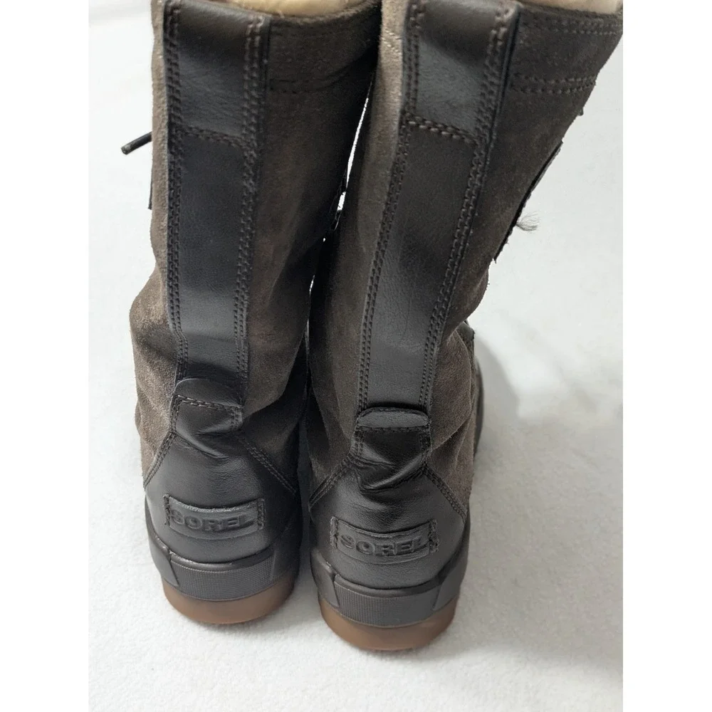 Sorel Womens Tivoli IV Tall‎ Waterproof  Insulated Boots Sz 6 Quarry Gray